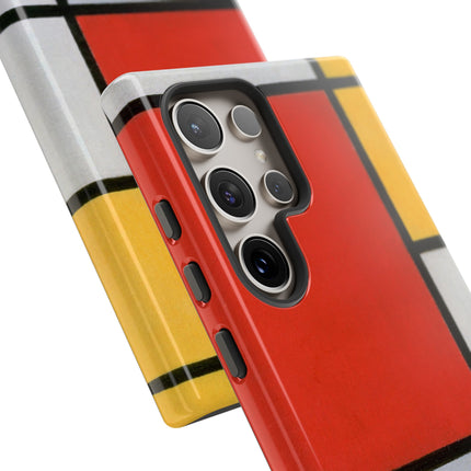 Composition with Red, Yellow, Blue, and Black by Piet Mondrian Phone Cases