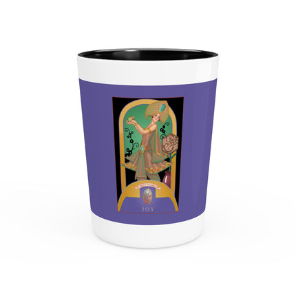 October & Opal, Tourmaline (from the Gem Series) by Sofia Chiostri Ceramic Shot Glass