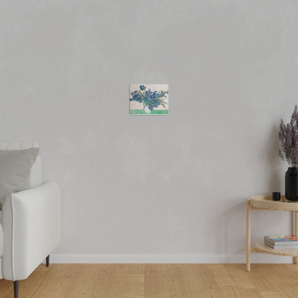 Irises by Vincent Van Gogh Matte Canvas, Stretched, 0.75"