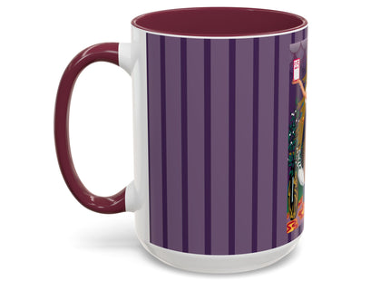 Countdown to Christmas Elegance Colorful Mugs (11oz, 15oz)
