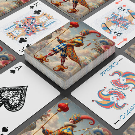 The Ornamental Jester Playing Cards