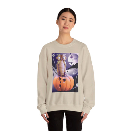 The Startled Pumpkin Unisex Heavy Blend™ Crewneck Sweatshirt