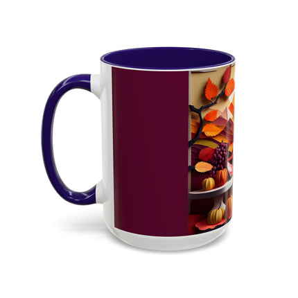 Shih Tzu at an Autumn Colorful Mugs (11oz, 15oz)