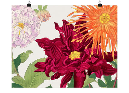 Dahlia by Tanigami Kônan Premium Matte horizontal posters