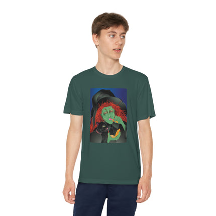 Mirror, Mirror A Witch's Touch Youth Competitor Tee