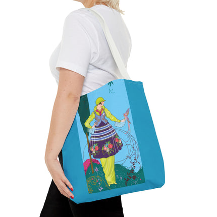 Exquisite Elegance by Umberto Brunelleschi Tote Bag (AOP)