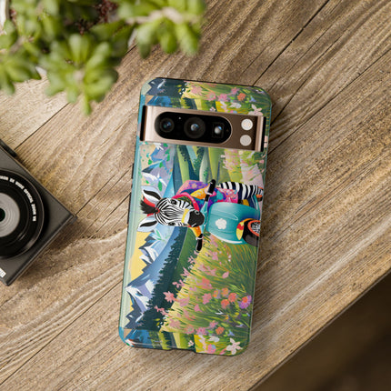 Stripes on Wheels Phone Cases