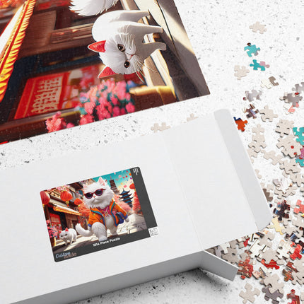 Fashionista Feline Puzzle (110, 252, 520, 1014-piece)