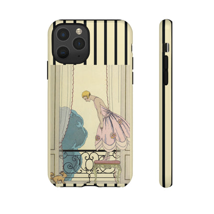 Falbalas et fanfreluches, La Souris by George Barbier Phone Cases