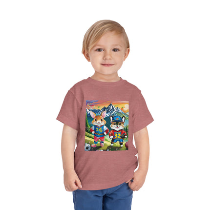 Animal Athletes Toddler Short Sleeve Tee