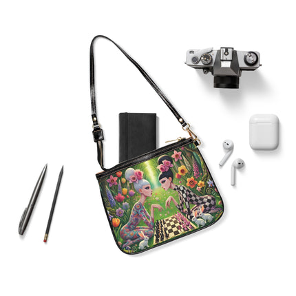 The Spring Gambit: A Fairy’s Move Shoulder Bag – Whimsical Chess & Spring Magic
