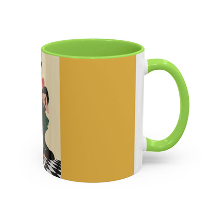 The Marionette Colorful Mugs – Theatrical Glamour & Cabaret Elegance