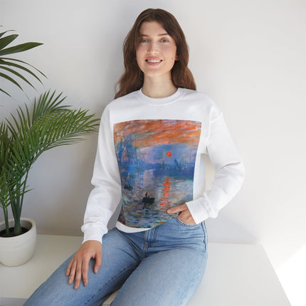 Sunrise by Claude Monet Heavy Blend™ Crewneck Sweatshirt