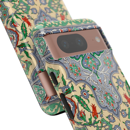 Arabic Art Pattern, Plate by Emile Prisse d’Avennes Phone Cases
