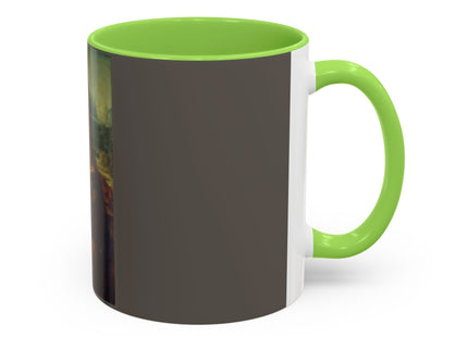 Mona Lisa by Leonardo da Vinci Colorful Mugs (11oz, 15oz)