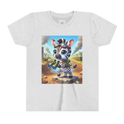 Zebra Lookout Youth Short Sleeve Tee