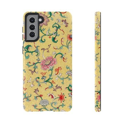 Flower Illustration by Owen Jones Phone Cases