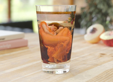 Flaming June by Frederic Leighton Glass, 16oz