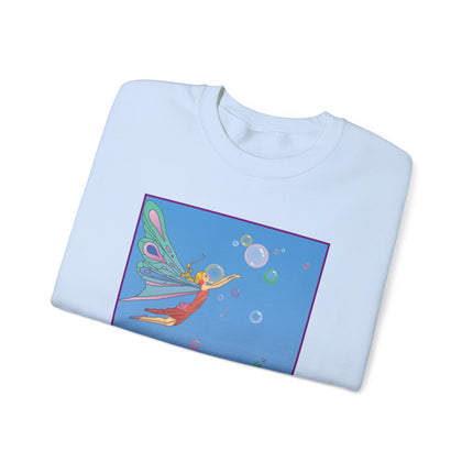 Blossoming Fairy Magic Unisex Heavy Blend™ Crewneck Sweatshirt