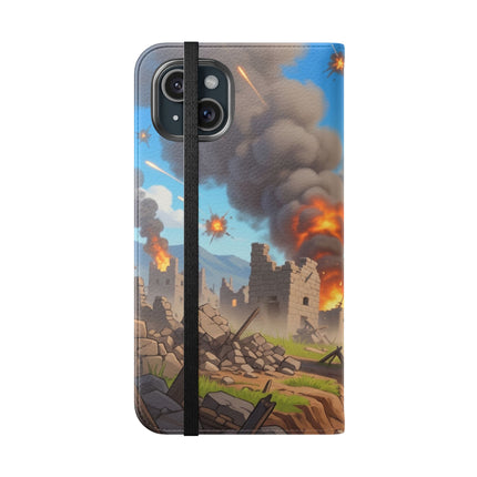 🐦✈️ The Cardinal Dive Bomber Flip Case – Bold Flight & Fearless Adventure