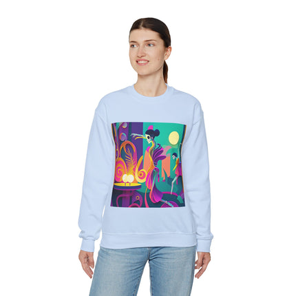 Dance of the Skeleton Ballerinas Unisex Heavy Blend™ Crewneck Sweatshirt