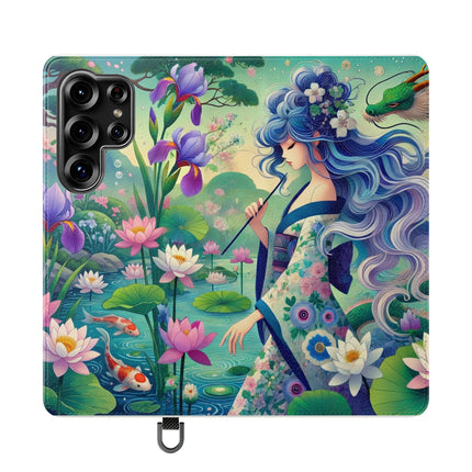 Fairy of the Koi Pond Flip Case – Mystical Harmony & Pond Enchantment