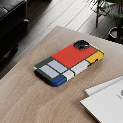 Composition with Red, Yellow, Blue, and Black by Piet Mondrian Phone Cases