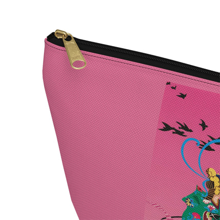Samurai Princess on the White Steed Cosmetic Bag – Bold Fantasy & Elegant Adventure