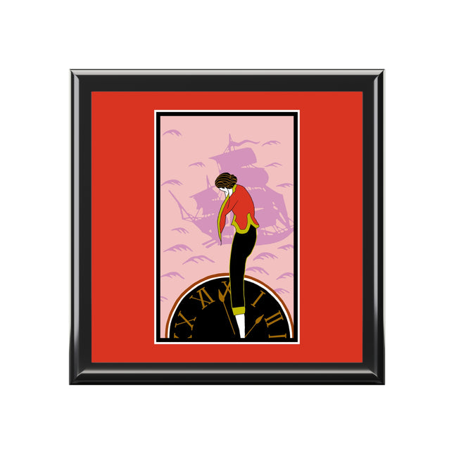 Woman Waiting for her Beloved at 1:59 by Kobayashi Kaichi Jewelry Box