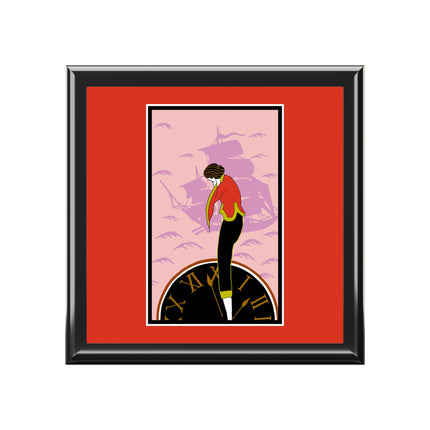 Woman Waiting for her Beloved at 1:59 by Kobayashi Kaichi Jewelry Box