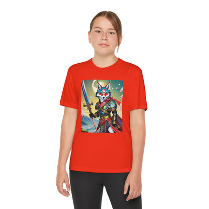 Cyberpunk Samurai Youth Competitor Tee