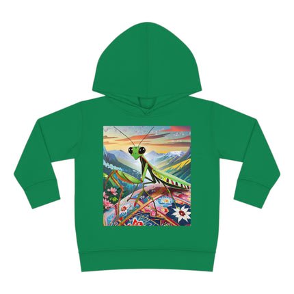 The Joyful Mantis Toddler Pullover Fleece Hoodie