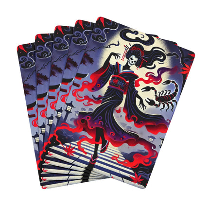 Halloween Sorceress Playing Cards