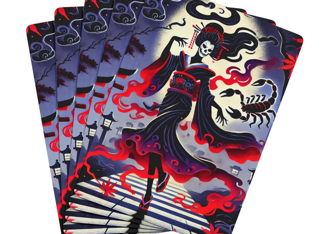 Halloween Sorceress Playing Cards