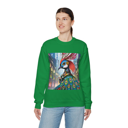 Techno Plumes Unisex Heavy Blend™ Crewneck Sweatshirt