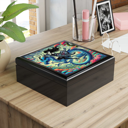 Mystic Guardian of the Sky Jewelry Box