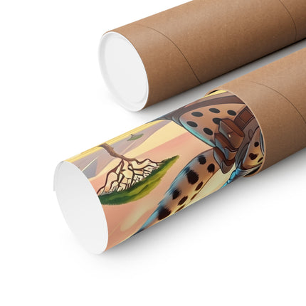 🐆⚡ Swift Cheetah Matte Vertical Poster – Speed, Adventure & Untamed Energy