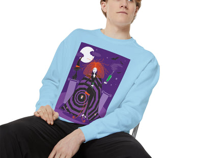 Mystic Elegance Unisex Garment-Dyed Sweatshirt