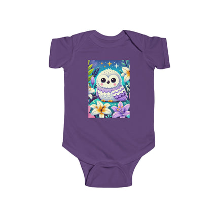 Enchanted Baby Owl Bodysuit – Moonlit Lily Garden Design