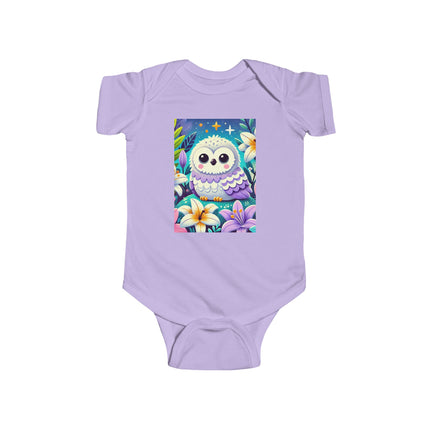 Enchanted Baby Owl Bodysuit – Moonlit Lily Garden Design