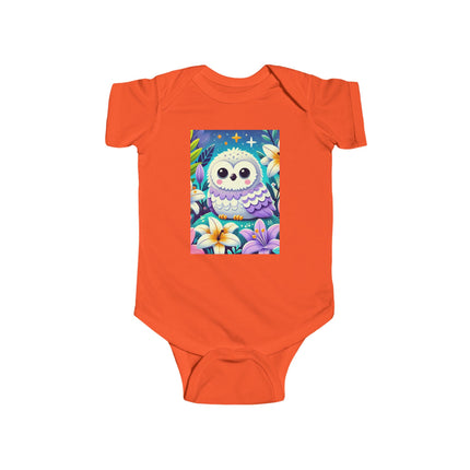 Enchanted Baby Owl Bodysuit – Moonlit Lily Garden Design