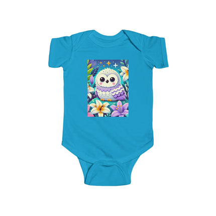 Enchanted Baby Owl Bodysuit – Moonlit Lily Garden Design