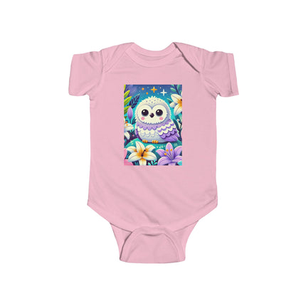 Enchanted Baby Owl Bodysuit – Moonlit Lily Garden Design