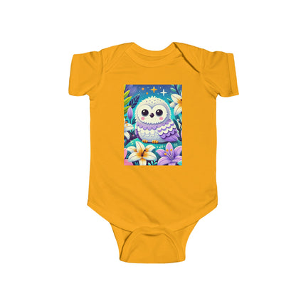 Enchanted Baby Owl Bodysuit – Moonlit Lily Garden Design
