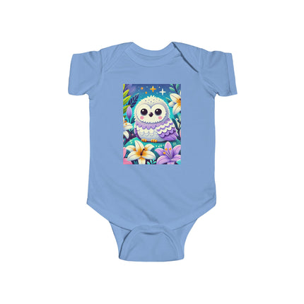 Enchanted Baby Owl Bodysuit – Moonlit Lily Garden Design