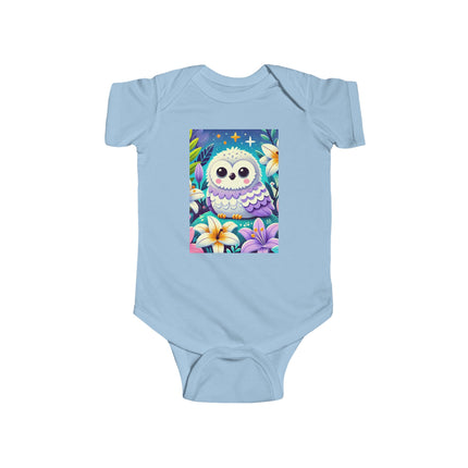 Enchanted Baby Owl Bodysuit – Moonlit Lily Garden Design
