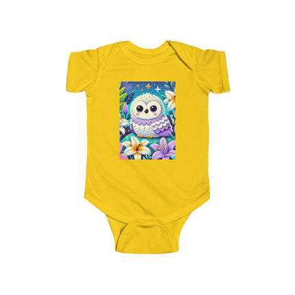 Enchanted Baby Owl Bodysuit – Moonlit Lily Garden Design