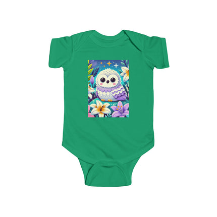 Enchanted Baby Owl Bodysuit – Moonlit Lily Garden Design