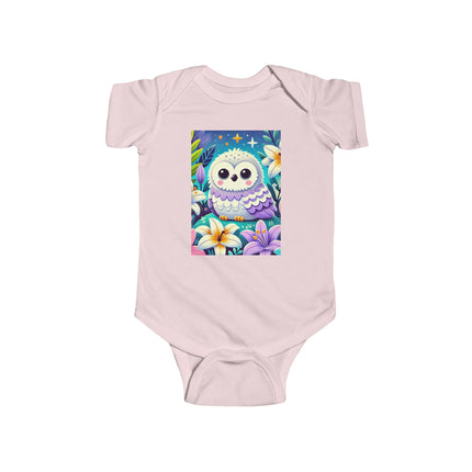 Enchanted Baby Owl Bodysuit – Moonlit Lily Garden Design