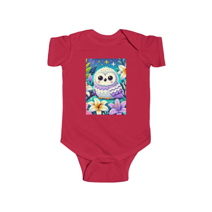 Enchanted Baby Owl Bodysuit – Moonlit Lily Garden Design
